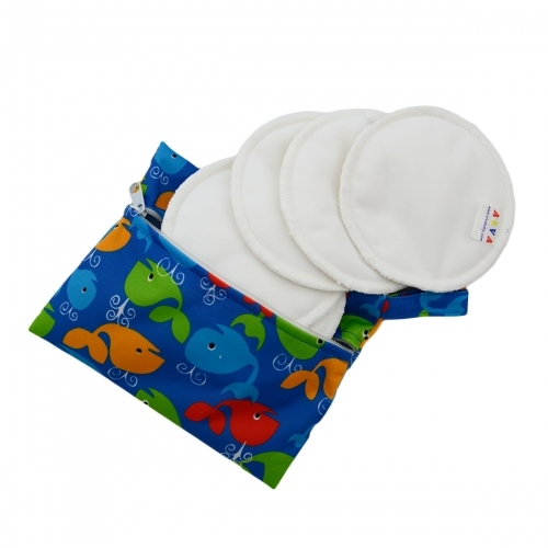 (Multi-Packs ) Nursing Pads with Tiny Bags(8pcs in one pack) R-B09