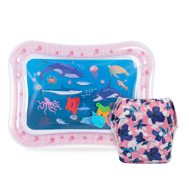 (All packs) Rectangular Baby Water Mat & Swim Diaper