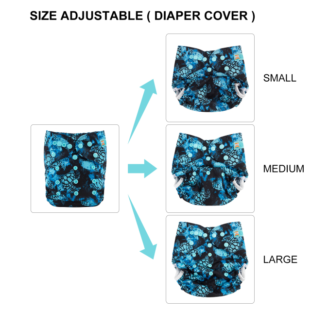 ALVABABY Diaper Cover with Double Gussets -(DC-H022)