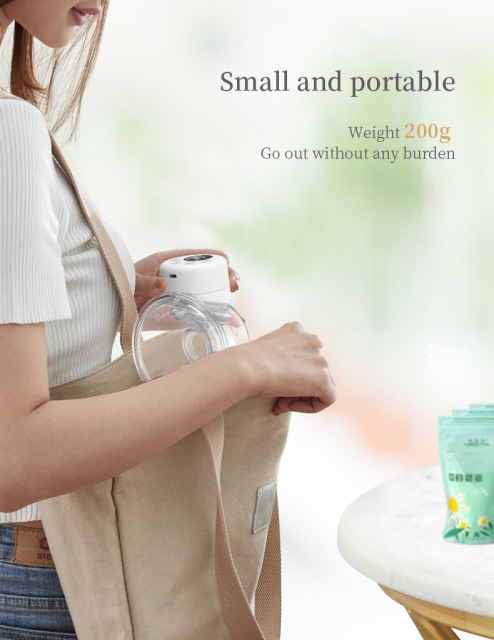 Pack of 2 ALVABABY Wearable Electric Breast Pump
