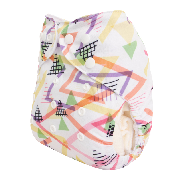 ALVABABY One Size Print Pocket Cloth Diaper-(H427A)