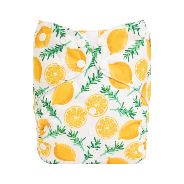 ALVABABY Big Size Pocket Cloth Diaper - Lemon(ZH179A)