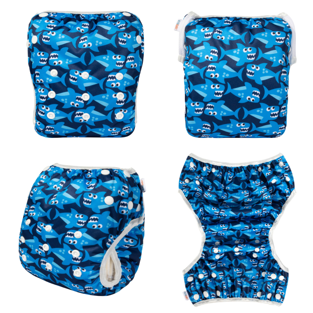 ALVABABY Big Size Printed Swim Diaper- (ZSW-YK47A)