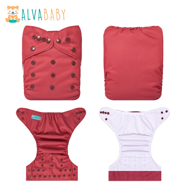 ALVABABY AWJ Diaper with Tummy Panel -(WJT-B36A)