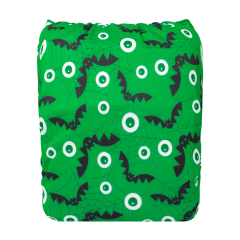 ALVABABY Halloween One Size  Printed Cloth Diaper -Green(Q82A)