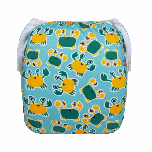 ALVABABY One Size Printed Swim Diaper-Crab(SW-BS88A)