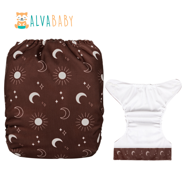 (Facebook live) AWJ Diaper with Tummy Panel come with microfiber insert