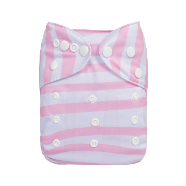 ALVABABY One Size Positioning Printed Cloth Diaper-Penguin(YDP233A)