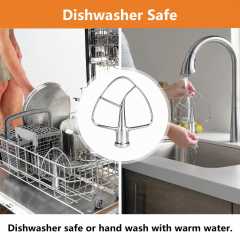 Stainless Steel Paddle Compatible with KitchenAid 4.5-5 Quart Tilt-Head Stand Mixers