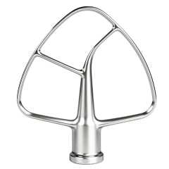 Stainless Steel Paddle Compatible with KitchenAid 4.5-5 Quart Tilt-Head Stand Mixers
