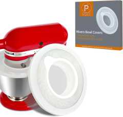 Stand Mixer Cover Compatible with KitchenAid 4.5-5 Quart Tilt-Head Stand Mixers Bowl,Dough Leavening Bowl Covers(2 PCS)