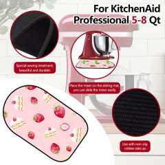 PQPOSliding Mat Compatible with KitchenAid 4.5/5 Quart Tilt-Head Stand Mixer