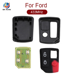 AK018040 for Ford BA BF Falcon Territory SX SY UteWagon 02-10 Car Remote 3 Button 433MHz