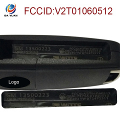 AK028025 For Opel remote key 3 Button FCCID V2T01060512 IC 7575A01060512