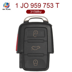 AK001013 for VW Remote Key 3+1 Button 315MHz 1J0 959 753 T