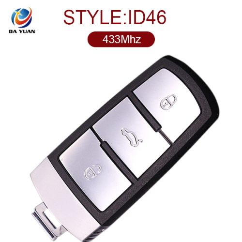 AK001024 for VW Passat CC Magotan Smart Key 3 Button 433MHz ID46 Chip 3C0 959 752 BG/9066-10
