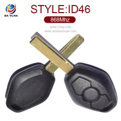 AK006012 for BMW Remote Key 3 Button 868MHz 2 Track CAS2 ID46 (PCF7942)