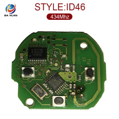 AK002026 3 Buttons 434MHZ Remote Key for Mercedes for Benz Smart With ID46 Immoblizer Chip for MB Complete Car Key