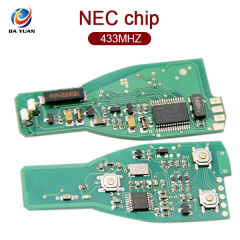 AK002019 For mercedes Benz 3 Button smart card board 433MHZ nec chip