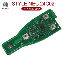 AK002030 For Benz NEC 24C02 smart card board 315 434MHZ