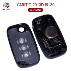AK002028 for Benz Smart Key 3 Button 433MHz PCF7961M TWB1G767