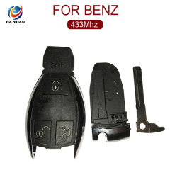 AK002009 For Mercedes Benz W211 3 Button Remote Key 433Mhz KR55WK49031