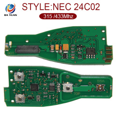 AK002030 For Benz NEC 24C02 smart card board 315 434MHZ