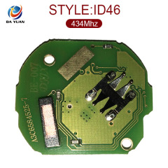 AK002026 3 Buttons 434MHZ Remote Key for Mercedes for Benz Smart With ID46 Immoblizer Chip for MB Complete Car Key