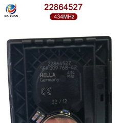 AK030009 for Cadillac Smart Remote Key 4+1 Button 434MHz 22864527