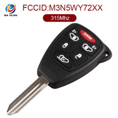 AK015024 for Chrysler Remote Key 5+1 Button 315MHz PCF7941 M3N5WY72XX