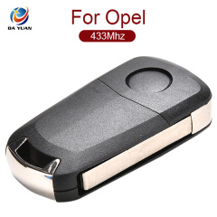 AK028019 2 Button Remote Car Key Fob 433Mhz PCF7941 for Vauxhall Opel Corsa D 2007-2012