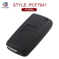 AK009036 for Peugeot 0523 ASK 3 Button Remote Key 433MHz ID46 PCF7941