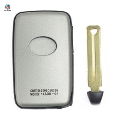 AK007162 For Toyota Aurion 2007+ Smart Key, 4Buttons, B53EA A433 P1 D4 4D-67, 433MHz Gray 89904-33100 Keyless Go