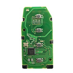 AK007126 For Toyota Corolla Hybrid 4 Button Smart Proximity Key Hyq14fbn 8990h-12040