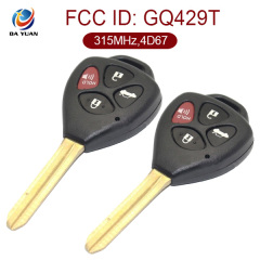 AK007032 for Toyota Avalon 4button Remote Key(USA)