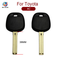 AK007028 for Toyota Transponder Key(laser blade) 4C chip Inside