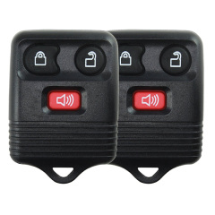 AS018006 3 Button Remote Key Case Fob Shell for Ford Transit 4 Color Black Blue Red Pink