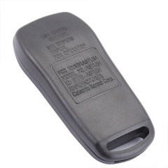 AS027021 Replacement 4 + 1 Panic 5 Buttons Car Key Case For Nissan Smart Remote Black Car Key Shell