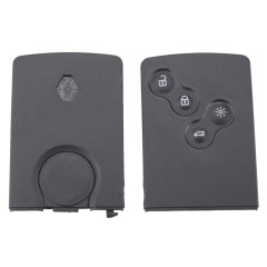 AS010013 4 Button Remote Car Key Case for Renault Key Shell No Chip Car Cover