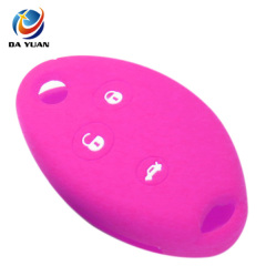 AS061010 For Citroen C5 C8 3 Button Silicone Car Remote Key Fob Shell Cover Case