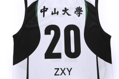 Custom Personalization White Sublimated Men's Volleyball Jersey
