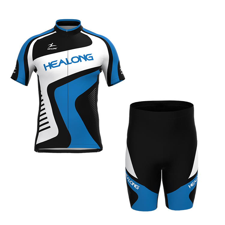 Customizable Sportswear Cycling Uniform Set Jersey Bike Cycling Men