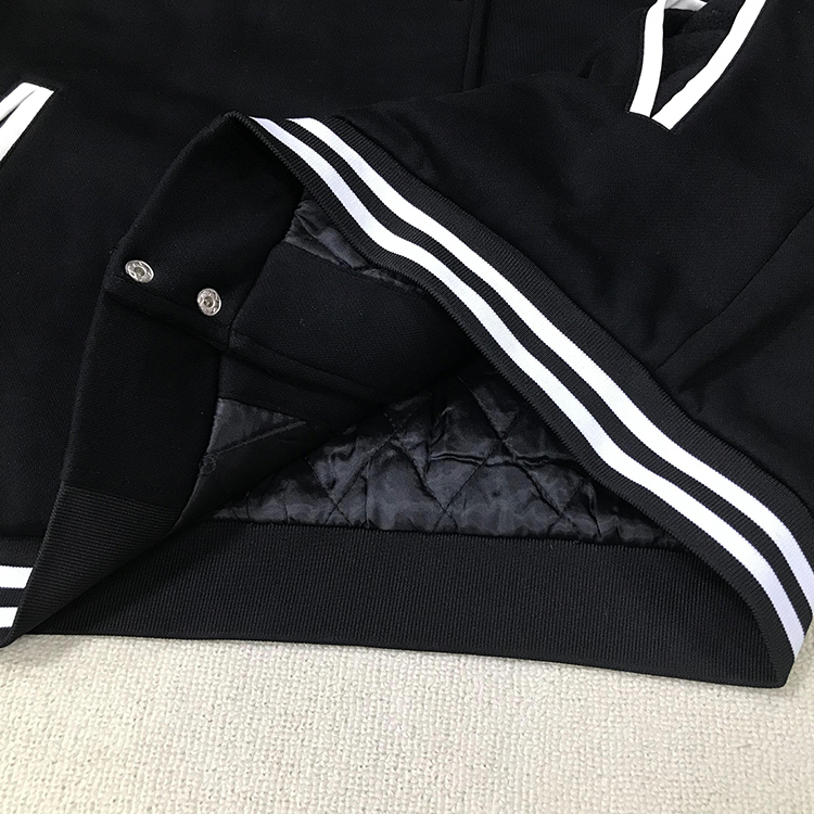 Custom Patch Embroidered Baseball Jacket