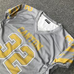 Custom Football Practice Jersey Sublimation Sports Wear Rugby Youth Men's American Football Shirts