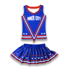 Custom Sublimation Cheer Practice Girls Dance Costume Cheerleading Uniforms