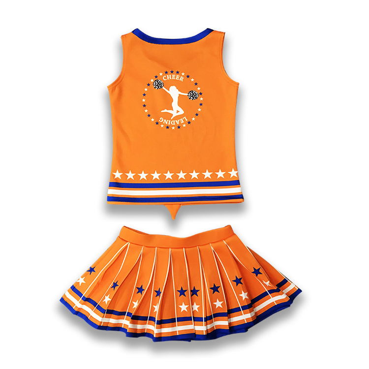 Custom Sublimation Cheer Practice Girls Dance Costume Cheerleading Uniforms