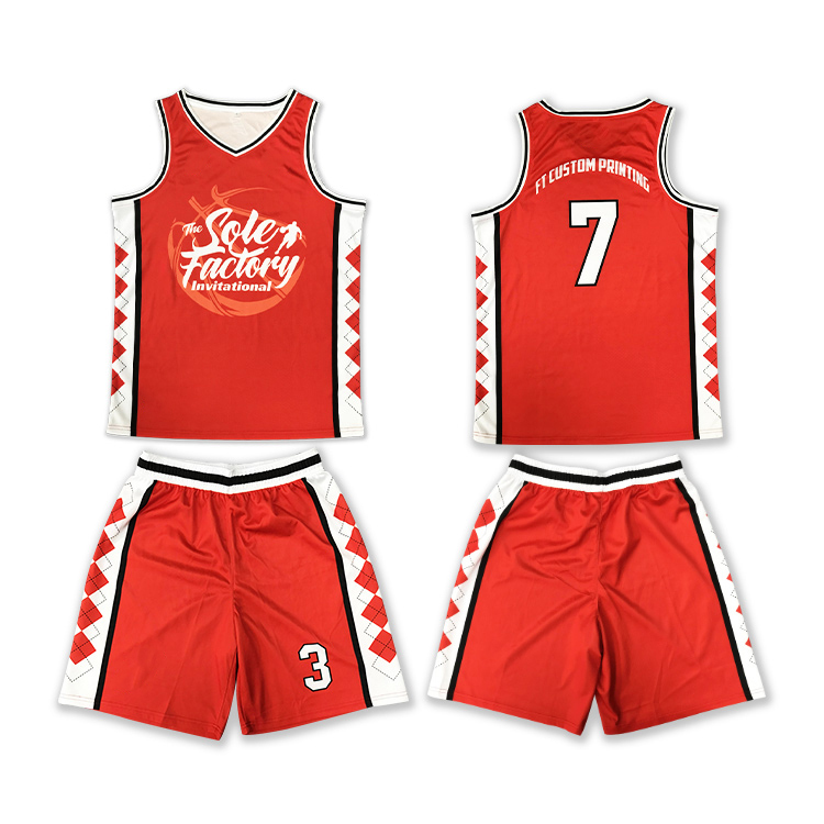 Customize Your Sublimated Basketball Jersey Set