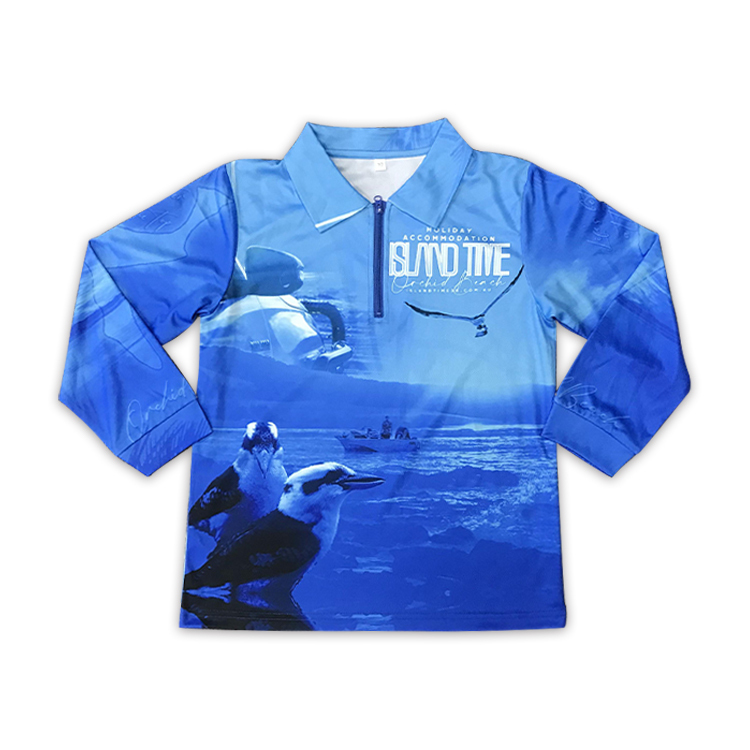 Custom Sleeve Fishing Shirt Sun Protection Fishing Wear