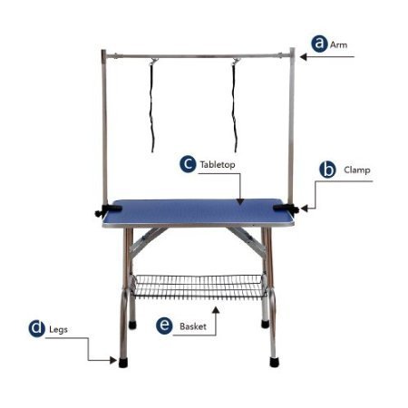 zhenyao portable  dog grooming table 