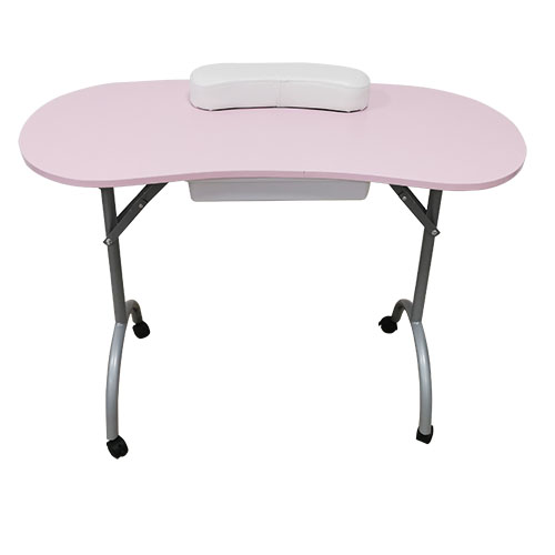 Zhenyao Folding Manicure Table MT-005 Pink